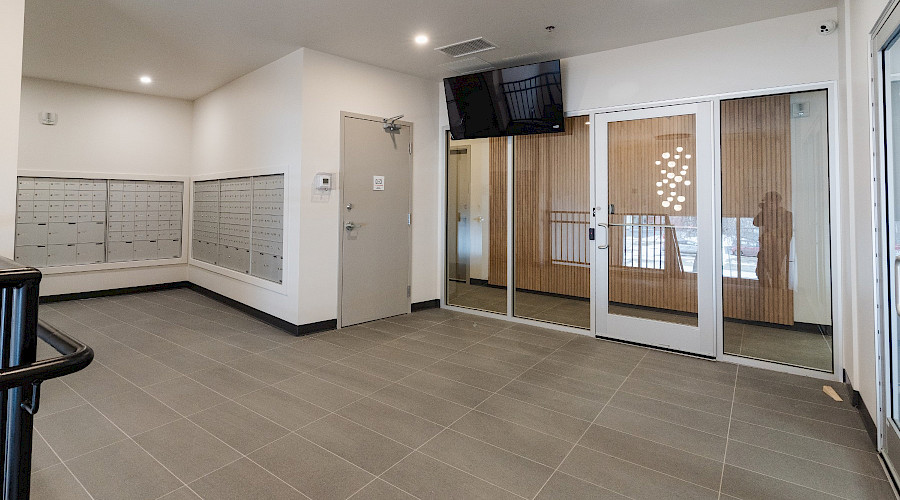 Interior shot of The SunRise in downtown Edmonton, which will be built by Chandos Construction Edmonton